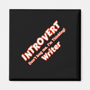 Imã Introduvert Writer