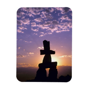 Ímã Inukshuk Territórios do Noroeste, Canadá