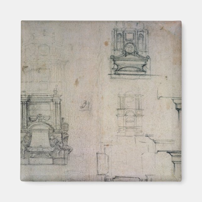 Imã Inv. 6-25-545. R. Designs para tumbas (Frente)