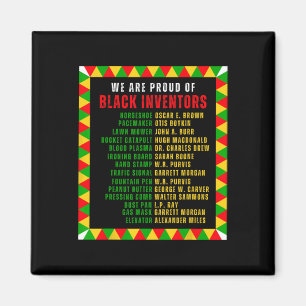 Imã Inventores Negros História Negra Orgulhosa Mês Raí