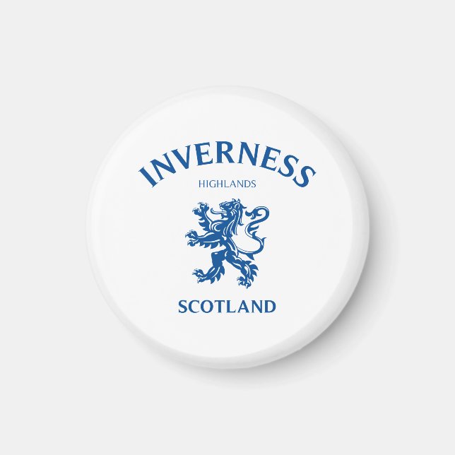 Imã INVERNESS Scotland (Frente)