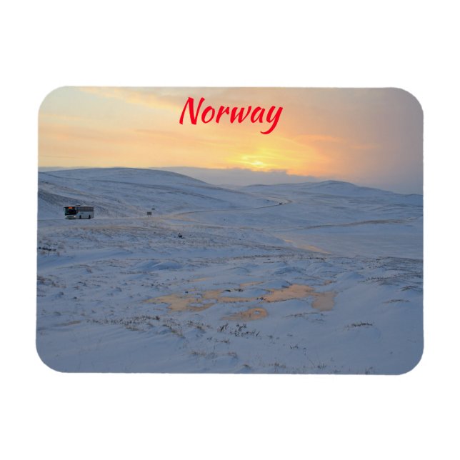 Ímã Inverno da Noruega (Horizontal)