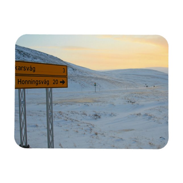 Ímã Inverno da Noruega (Horizontal)