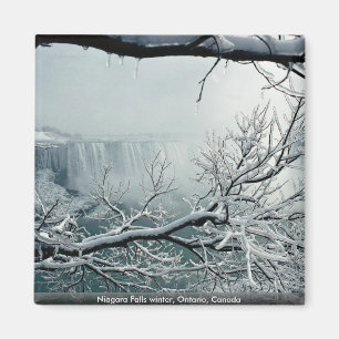 Imã Inverno de Niagara Falls, Ontário, Canadá