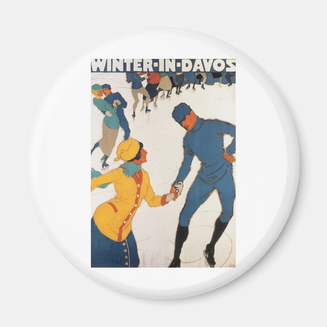 Imã Inverno em Davos (Frente)