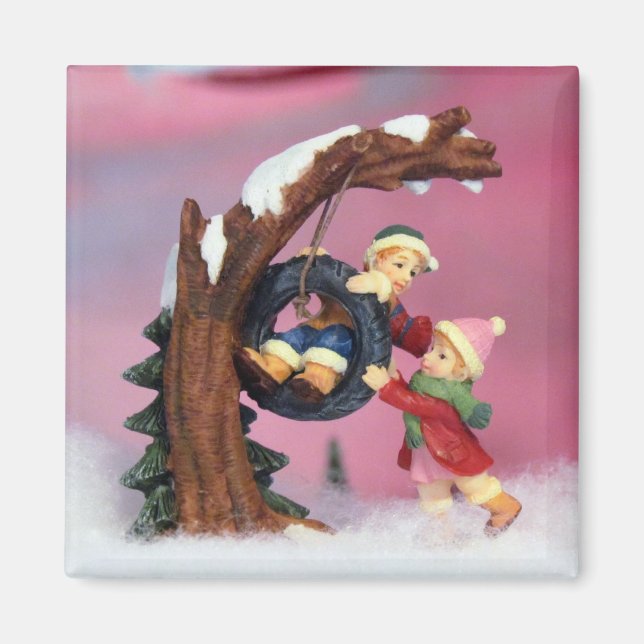 Imã Inverno Wonderland (Frente)