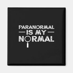 Imã Investigador Paranormal Fantasma Caçando Presente