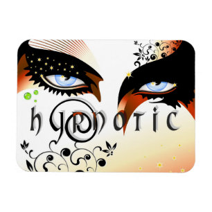 Ímã Invólucro da Moda Azul