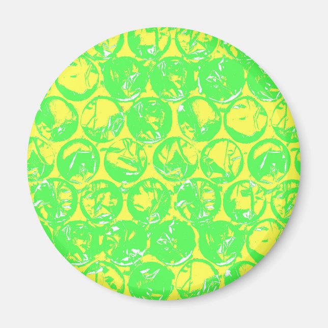 Imã invólucro de bolhas de pop (Frente)