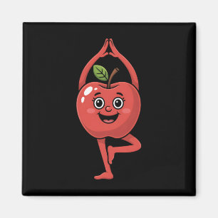 Imã Ioga da Fruta Maçã
