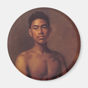 Imã 'Iokepa, Hawaiian Fisher Boy' - Magnet
