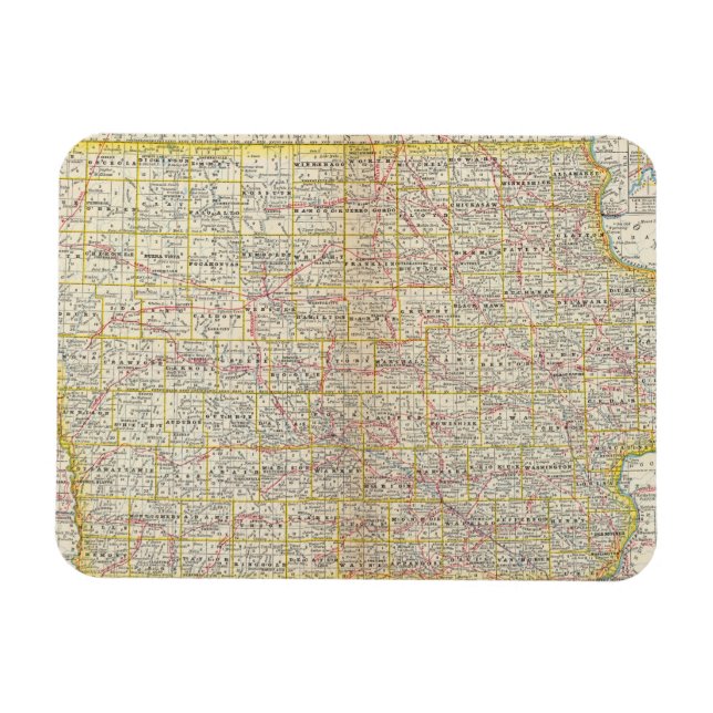 Ímã Iowa 6 (Horizontal)