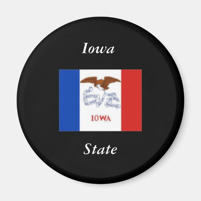 Imã Iowa State Magnet (Frente)