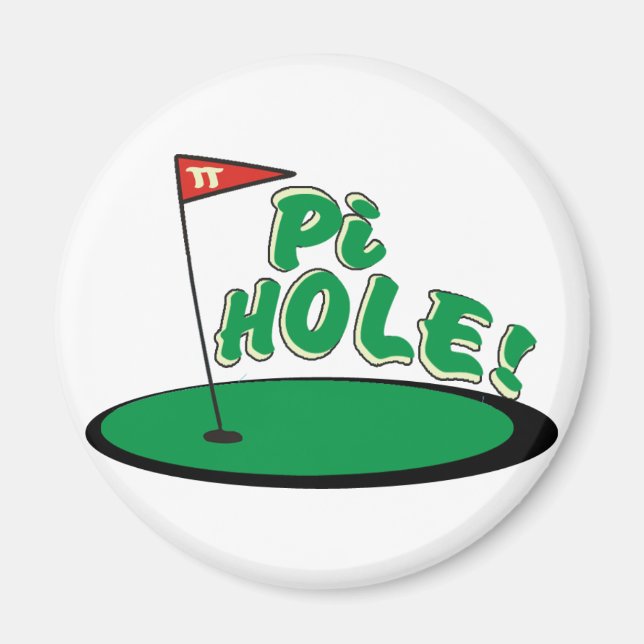 Imã IP Hole - HUMOR MATEMÁTICO - GOLFE (Frente)