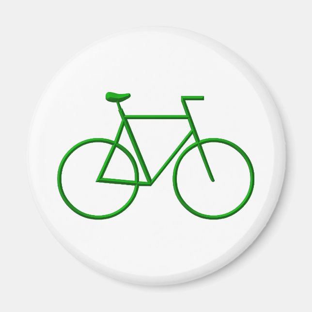 Imã Ir Bicicleta Verde (Frente)