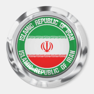 Imã Iran Round Emblem