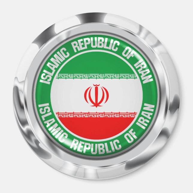 Imã Iran Round Emblem (Frente)