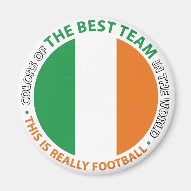 Imã Ireland Irlanda Art Shield (Frente)