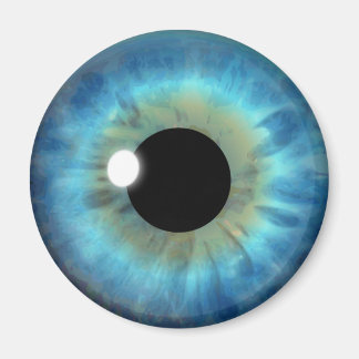 Imã Íris Ocular Azul Eyeball Legal Magnto redondo pers