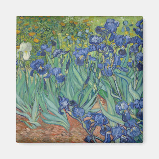 Imã Irisa azul verde amarelo Van Gogh