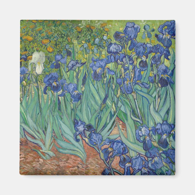 Imã Irises by Vincent Van Gogh (Frente)