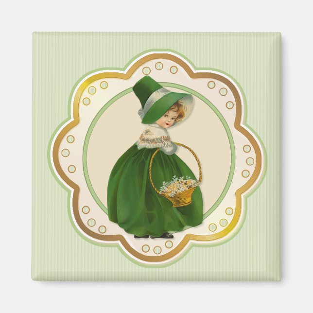 Imã Irish Colleen e Basket (Frente)