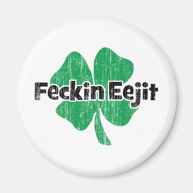 Imã Irish Feckin Eejit (Frente)