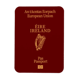 Ímã Irish passport magnet