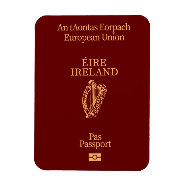 Ímã Irish passport magnet (Vertical)