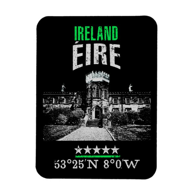 Ímã Irlanda (Vertical)