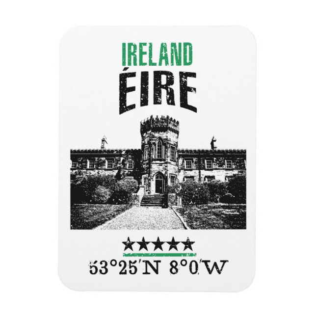 Ímã Irlanda (Vertical)