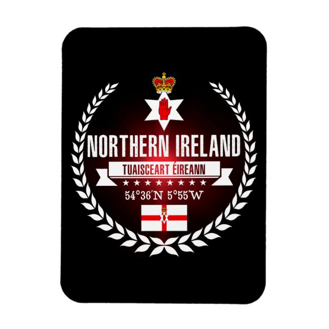 Ímã Irlanda do norte (Vertical)