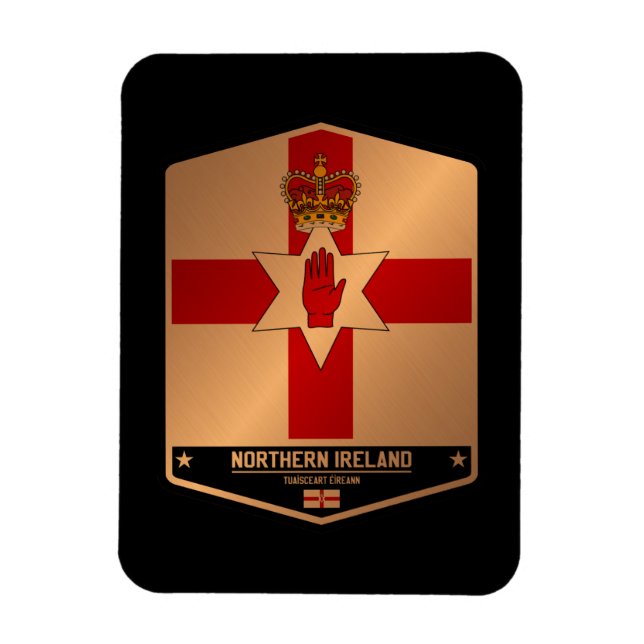 Ímã Irlanda do norte (Vertical)