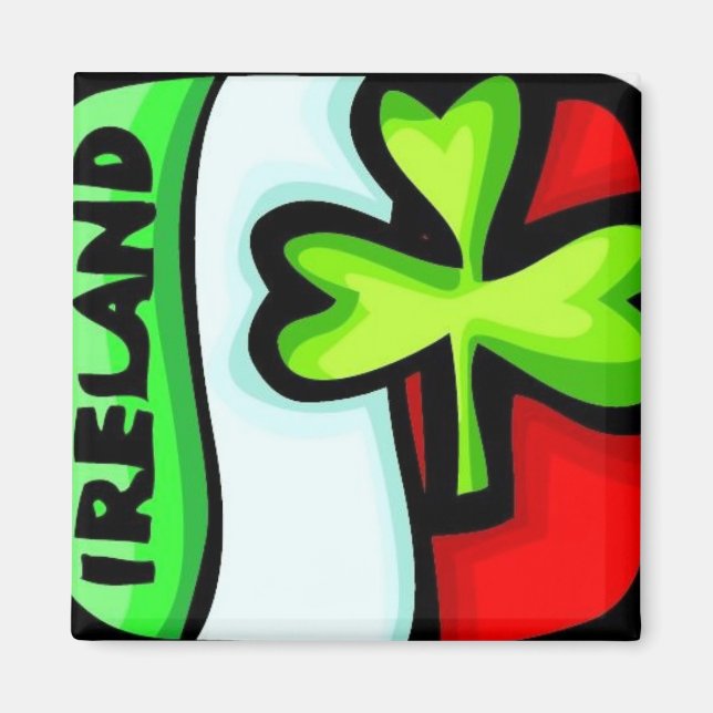 Imã Irlanda Magnet (Frente)