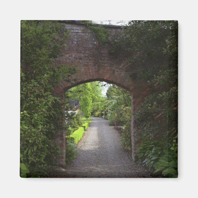 Imã Irlanda, o Castelo Dromoland muito verde (Frente)