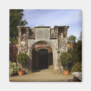 Imã Irlanda, o Jardim Murado do Castelo Dromoland
