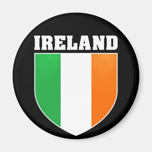 Imã Irlanda Shield Magnet (Frente)