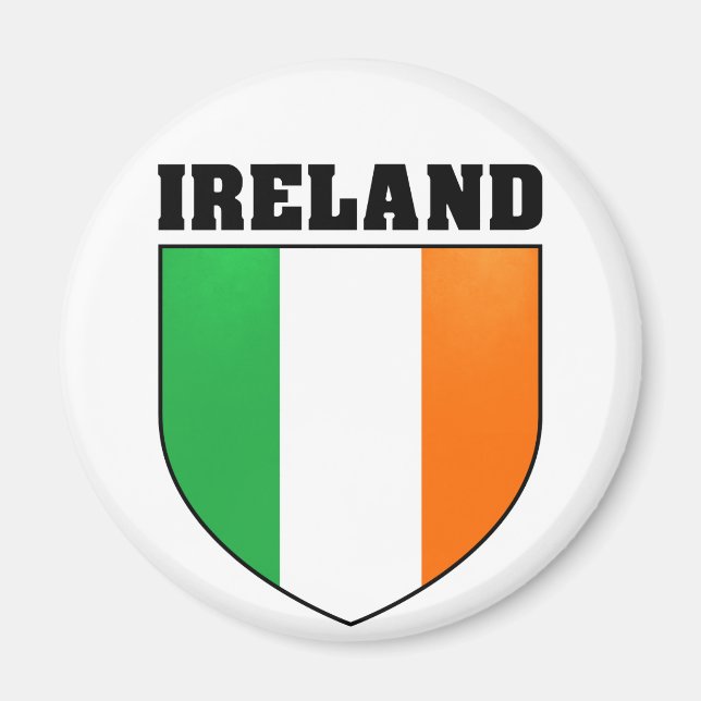 Imã Irlanda Shield Magnet (Frente)