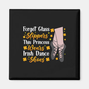 Imã Irlandês Dançando Esta Princesa Veste Dança Da Tor