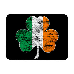 Ímã irlandês de Flexi do trevo da bandeira