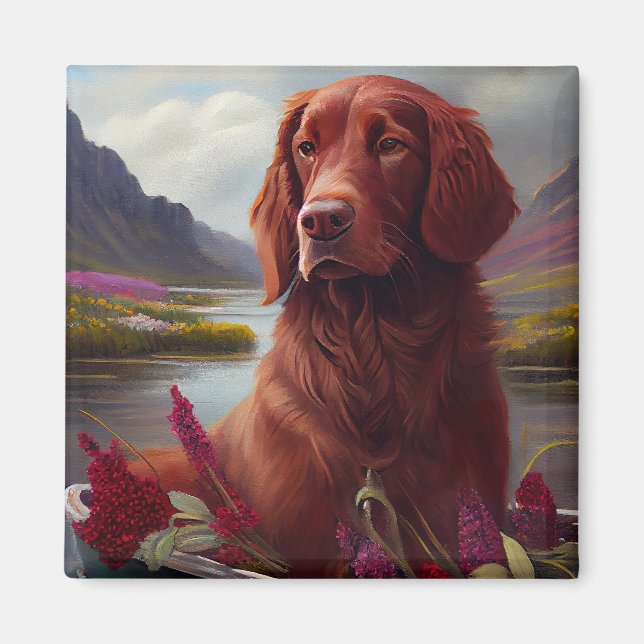 Imã Irlandês Vermelho em um Paddle: Uma Aventura Cênic (Frente)