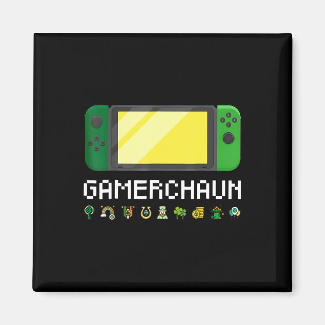 Imã Irlandês Video Game Controller Leprechaun Boys Rua (Frente)