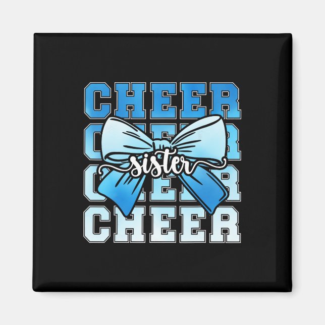 Imã Irmã Animada Irmã Sedutora De Uma Irmã Cheerleader (Frente)
