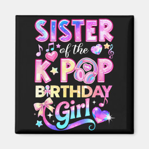 Imã Irmã das garotas de aniversário do k-pop música co
