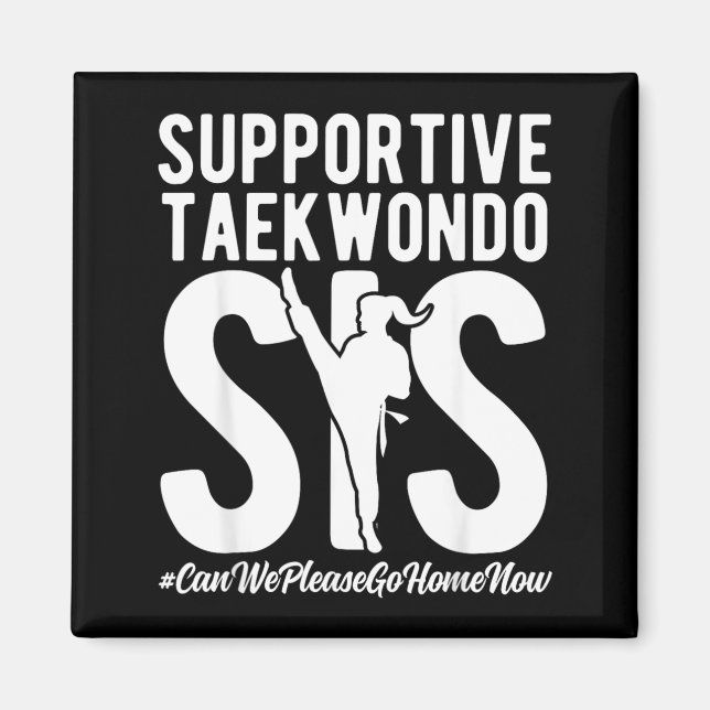 Imã Irmã de Taekwondo Solidária Irmã de Taekwondo Dive (Frente)