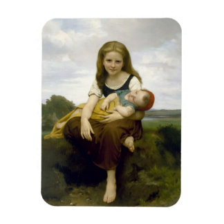 Ímã Irmã mais velha de William-Adolphe Bouguereau