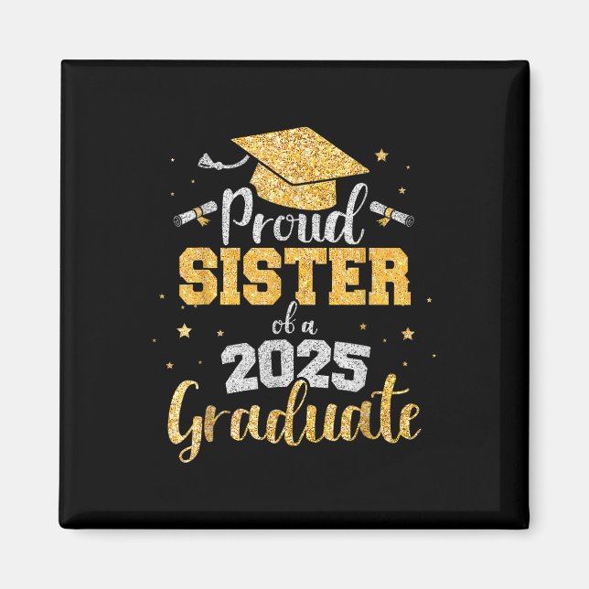 Imã Irmã Orgulhosa De Graduação Irmã De Formando 2025 (Frente)
