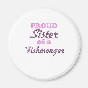 Imã Irmã orgulhosa de um Fishmonger
