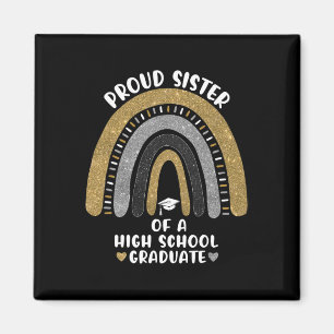 Imã Irmã Orgulhosa De Um Formando Segundo grau Arco-Ír