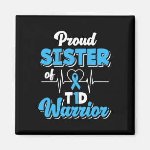 Imã Irmã Orgulhosa De Um Guerreiro T1d Diabetes Aw
